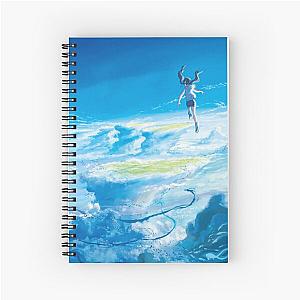 Blue Sky Weathering With You Tenki No Ko  Spiral Notebook