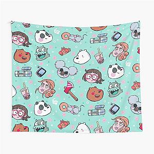 We Bare Bears Friends Tapestry