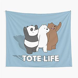 We Bare Bears - Tote Life Tapestry