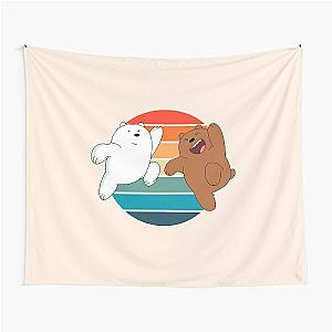 We Bare Bears Ice Bear & Grizzly Bear Tapestry