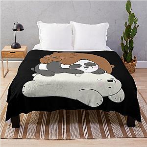 We Bare Bears Throw Blanket