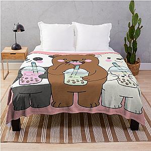 We Bare Bears Throw Blanket