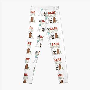 We Bare Bears logo Leggings