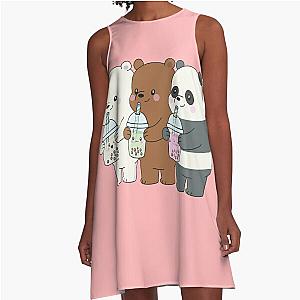 We Bare Bears A-Line Dress