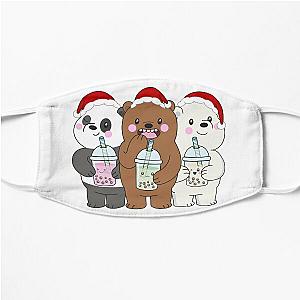 We Bare Bears Xmas Bubbletea Flat Mask