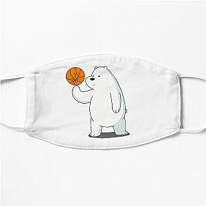 We bare bears Ice bear Basketball Finger Spin Flat Mask