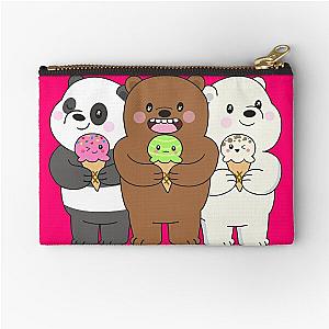 We Bare Bears Zipper Pouch