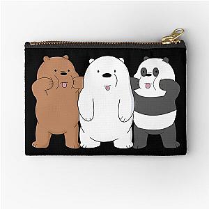 We Bare Bears Panels  Zipper Pouch