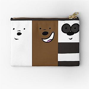 We bare bears Fan Art  Zipper Pouch