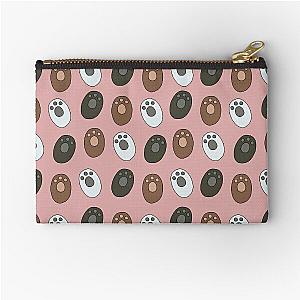 We Bare Bears - Paws Pattern Zipper Pouch