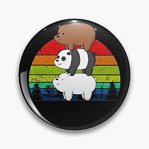 Retro We Bare Bears Pin