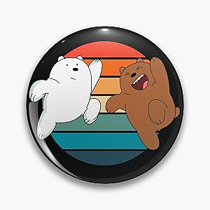 We Bare Bears Ice Bear & Grizzly Bear Pin