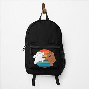 We Bare Bears Ice Bear & Grizzly Bear Backpack