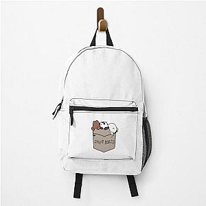 We Bare Bears Pouchie Shirt Backpack