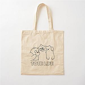 We Bare Bears - Tote Life Cotton Tote Bag