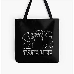 We Bare Bears - Tote Life All Over Print Tote Bag