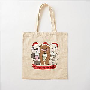 We Bare Bears Cotton Tote Bag