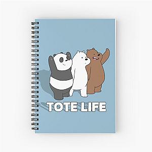 We Bare Bears - Tote Life Spiral Notebook