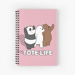 We Bare Bears - Tote Life Spiral Notebook