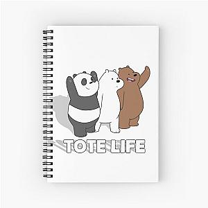 We Bare Bears - Tote Life Spiral Notebook