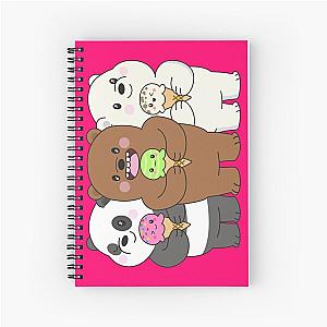 We Bare Bears Spiral Notebook