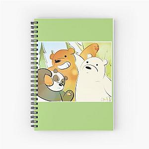 We Bare Bears Spiral Notebook