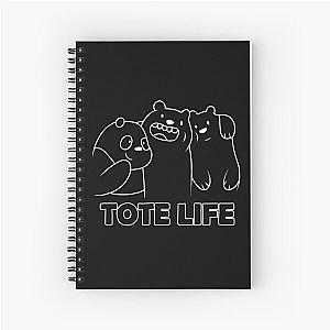 We Bare Bears - Tote Life Spiral Notebook