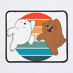 We Bare Bears Ice Bear & Grizzly Bear Mouse Pad