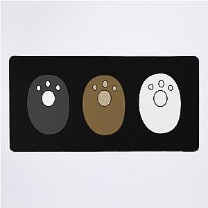 hand we bare bears Desk Mat