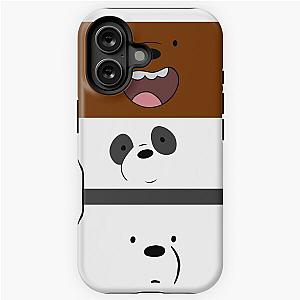 We Bare Bears Bear Stack iPhone Tough Case