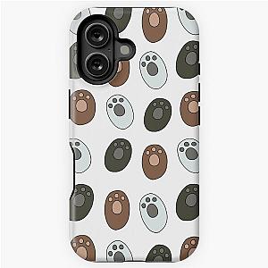 We Bare Bears - Paws Pattern iPhone Tough Case