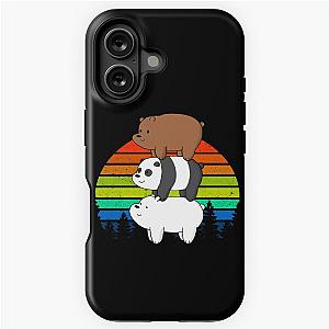 Retro We Bare Bears iPhone Tough Case