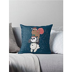 We Bare Bears Throw Pillow