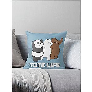 We Bare Bears - Tote Life Throw Pillow