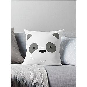 we bare bears Throw Pillow