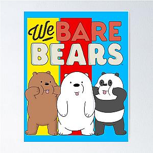 We Bare Bears Panels  Poster