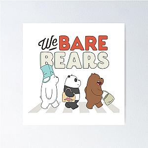 We Bare Bears logo Poster