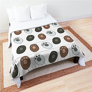 We Bare Bears - Paws Pattern Comforter