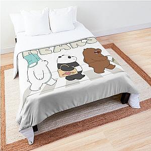 We Bare Bears logo Comforter