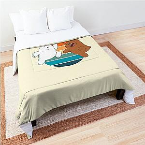 We Bare Bears Ice Bear & Grizzly Bear Comforter