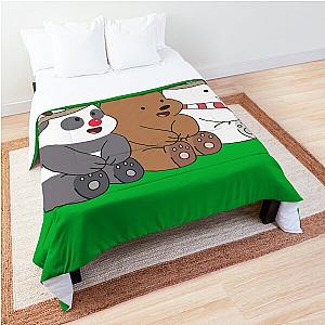 We Bare Bears Xmas Comforter