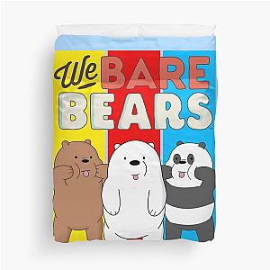 We Bare Bears Panels  Duvet Cover