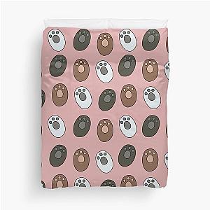 We Bare Bears - Paws Pattern Duvet Cover