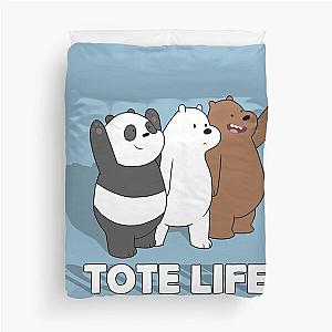 We Bare Bears - Tote Life Duvet Cover