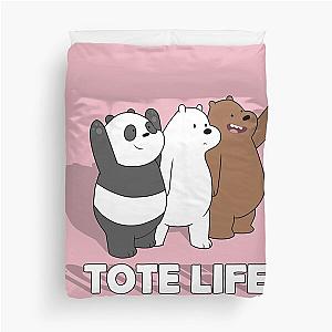 We Bare Bears - Tote Life Duvet Cover