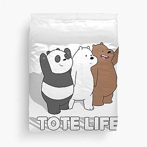 We Bare Bears - Tote Life Duvet Cover