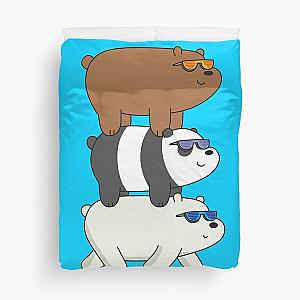 We Bare Bears Duvet Cover