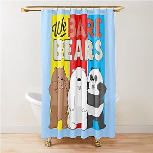 We Bare Bears Panels  Shower Curtain