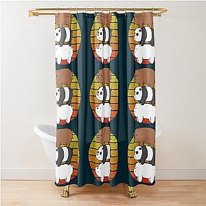 We Bare Bears Shower Curtain