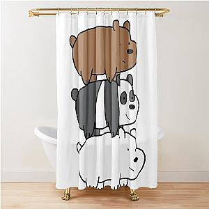 We Bare Bears Shower Curtain